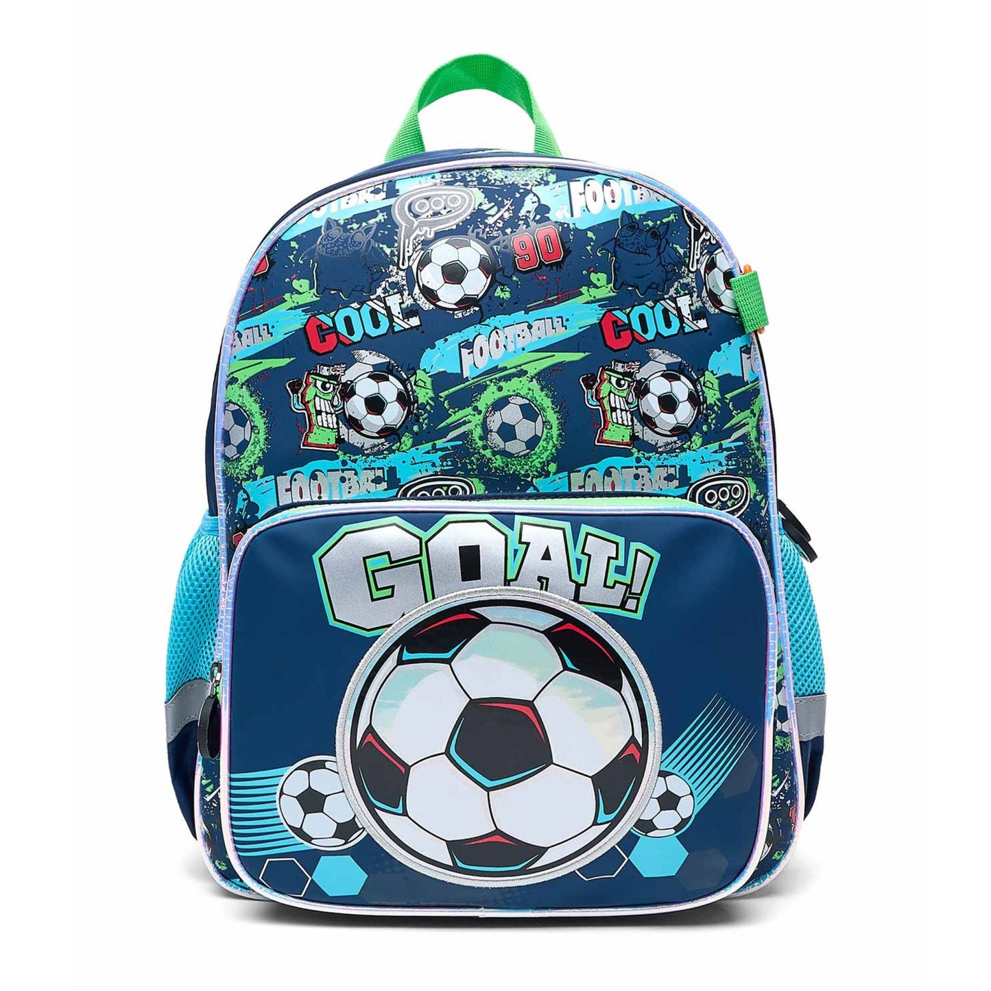 Vest Series Blue Football Theme Backpack