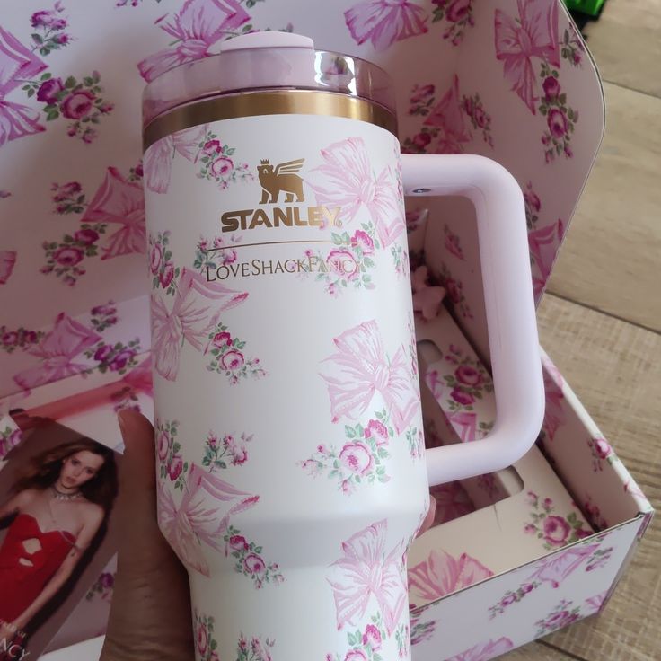 Stanley Pink Bow Tumbler