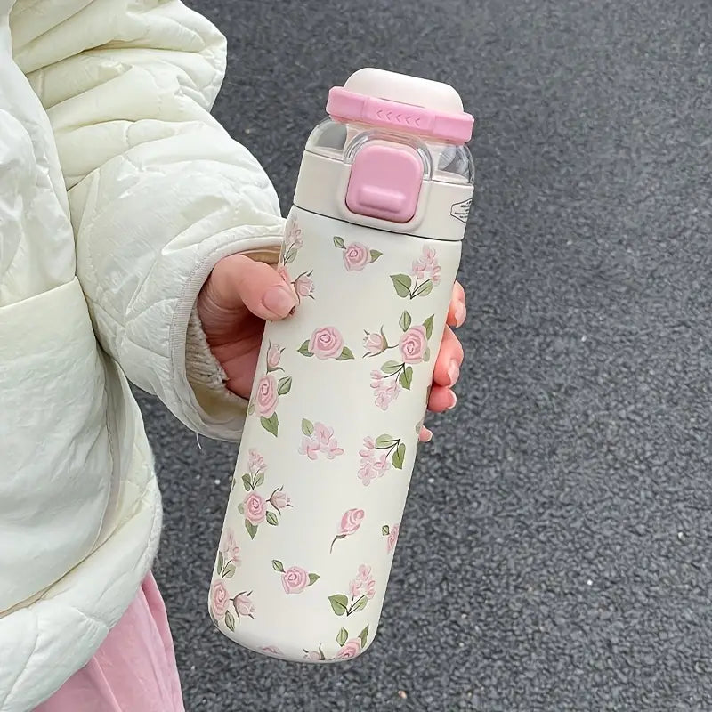 Insulated Floral Water Bottles