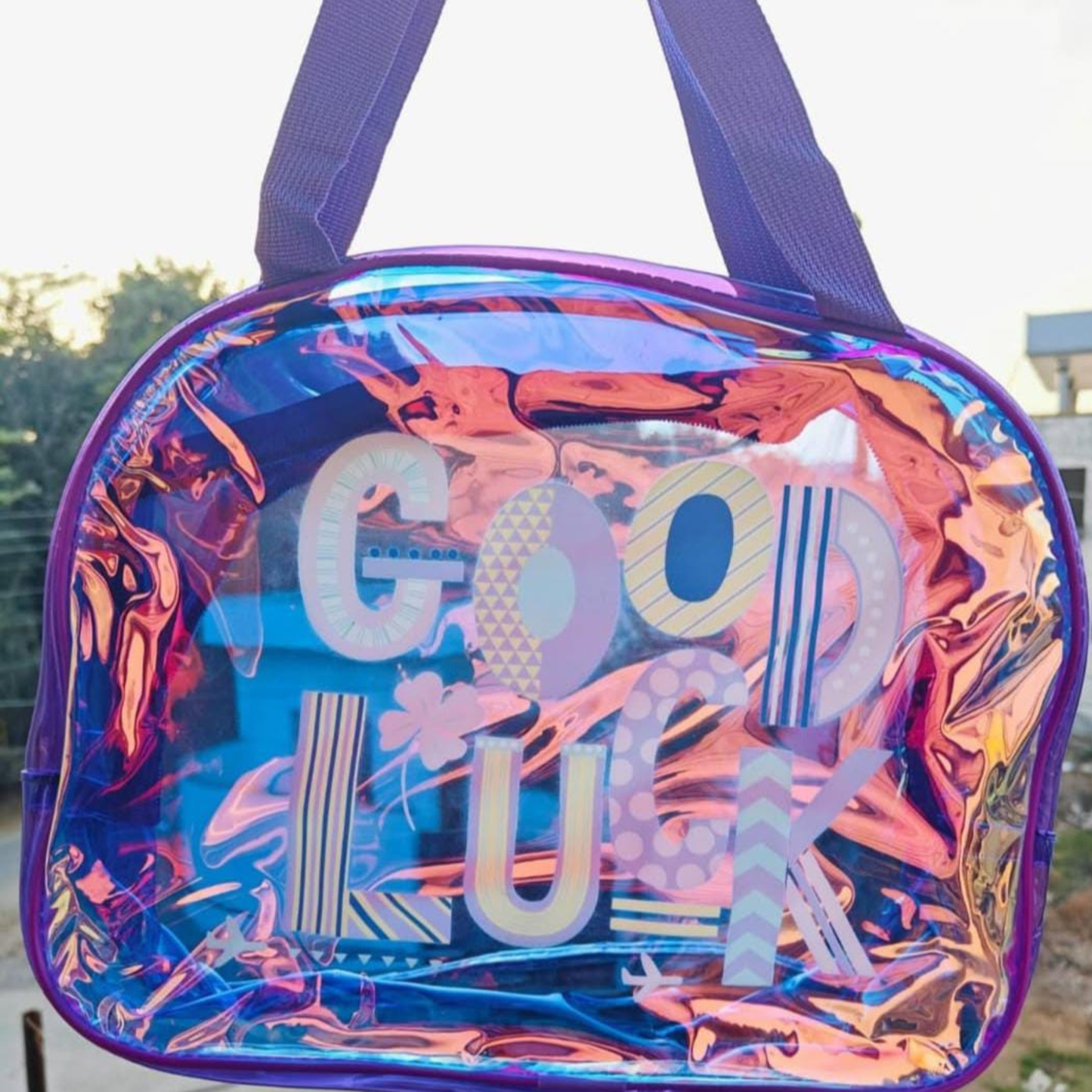 Vest Look Alike Good Luck D Shape Bag