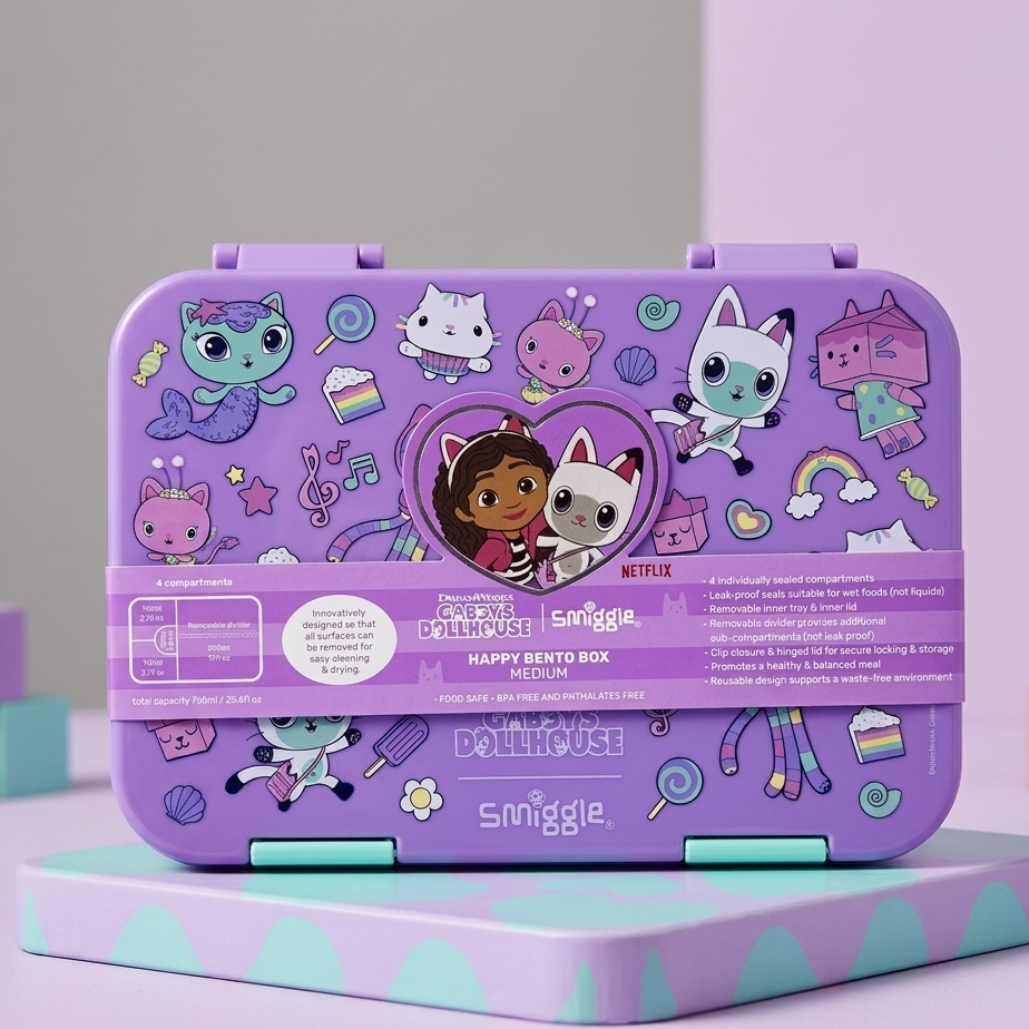 Original Gabbys Doll House Lunch Box