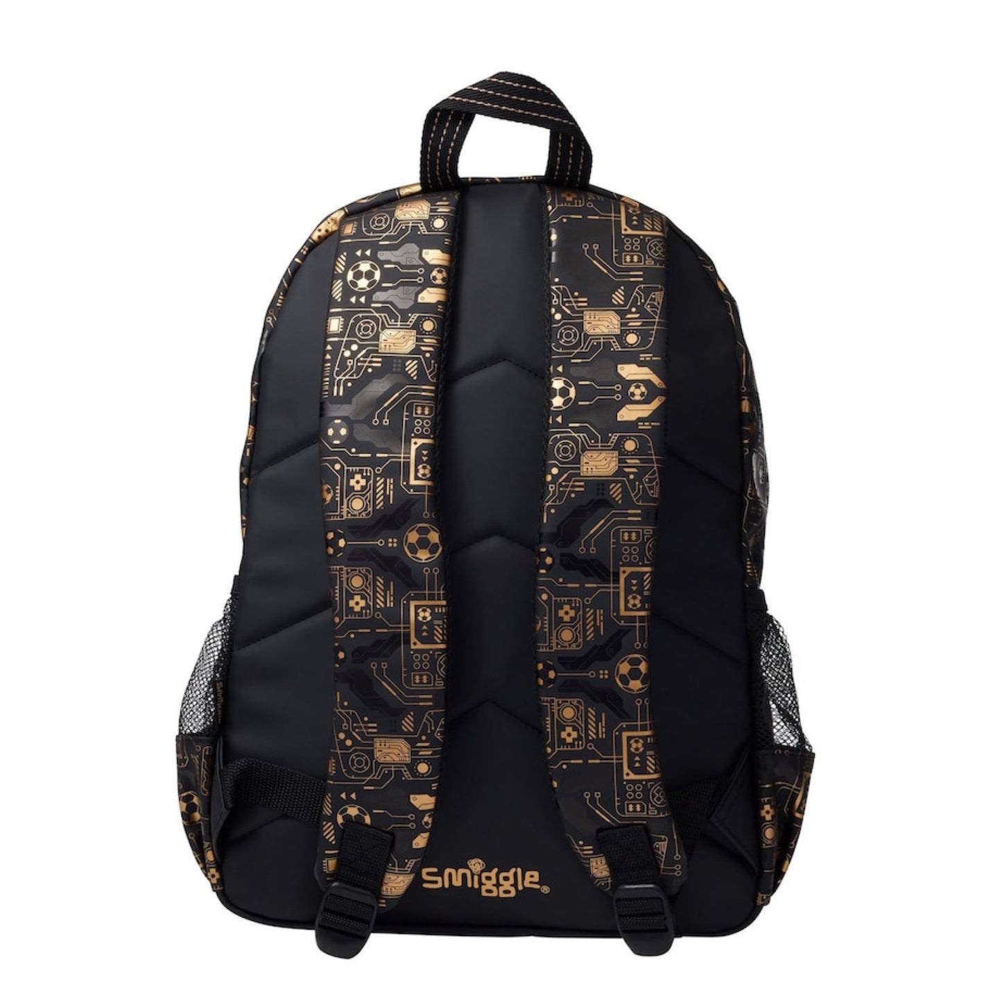Smiggle Black Ball Theme Backpack