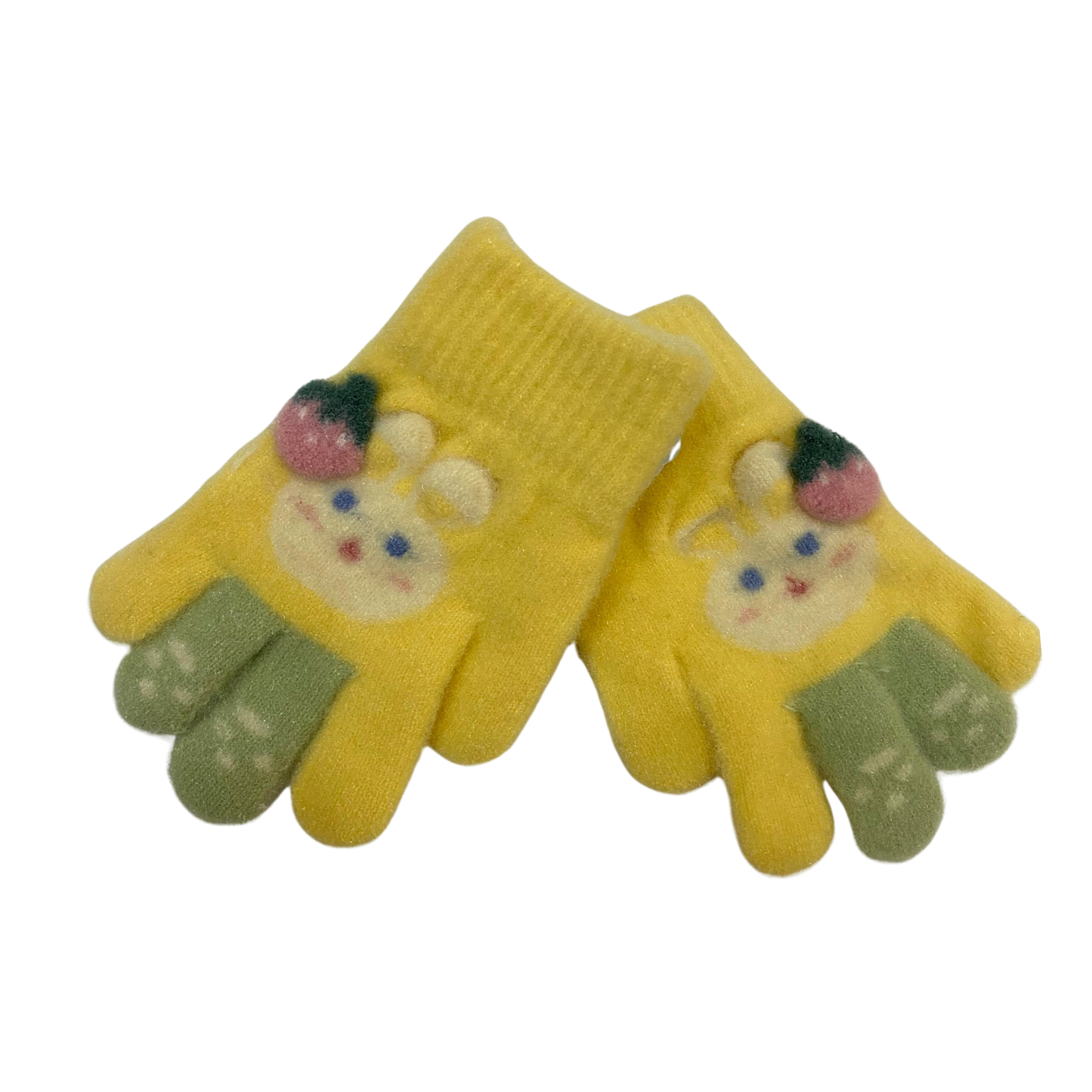Strawberry Bunny Gloves