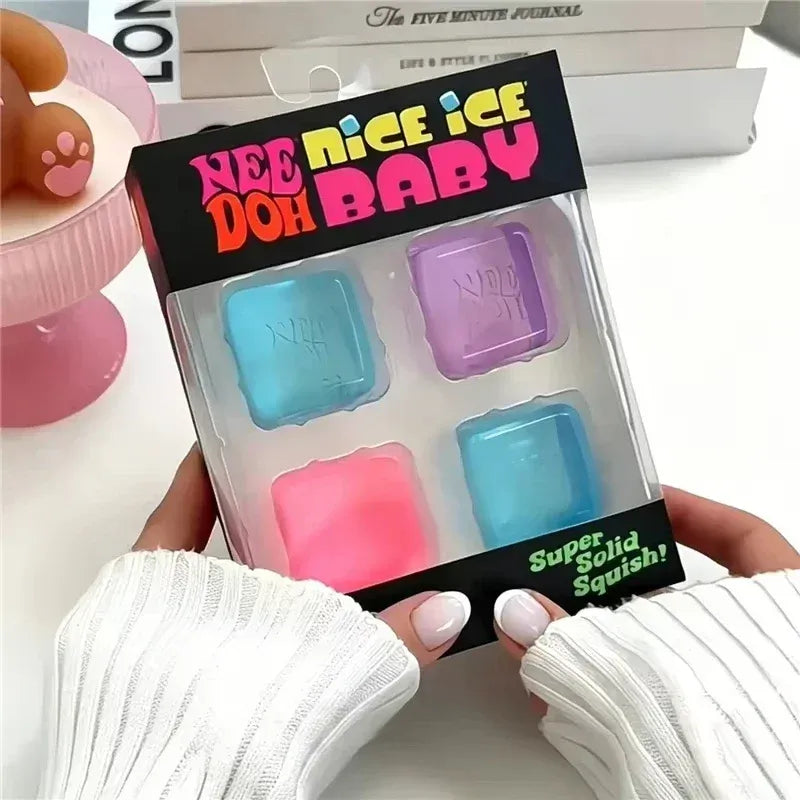 Needoh 4 in 1 cube squishy