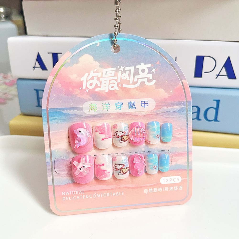 Mermaid Theme Nails Pack