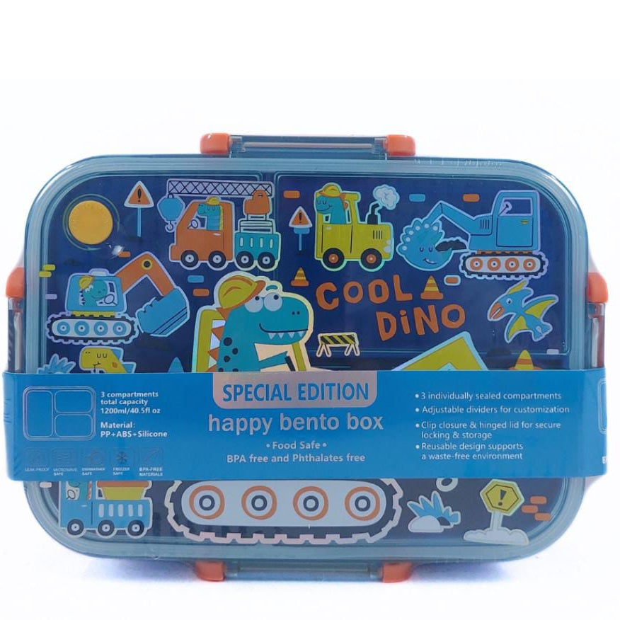 Vest Series Cool Dino Theme Bento Lunch box