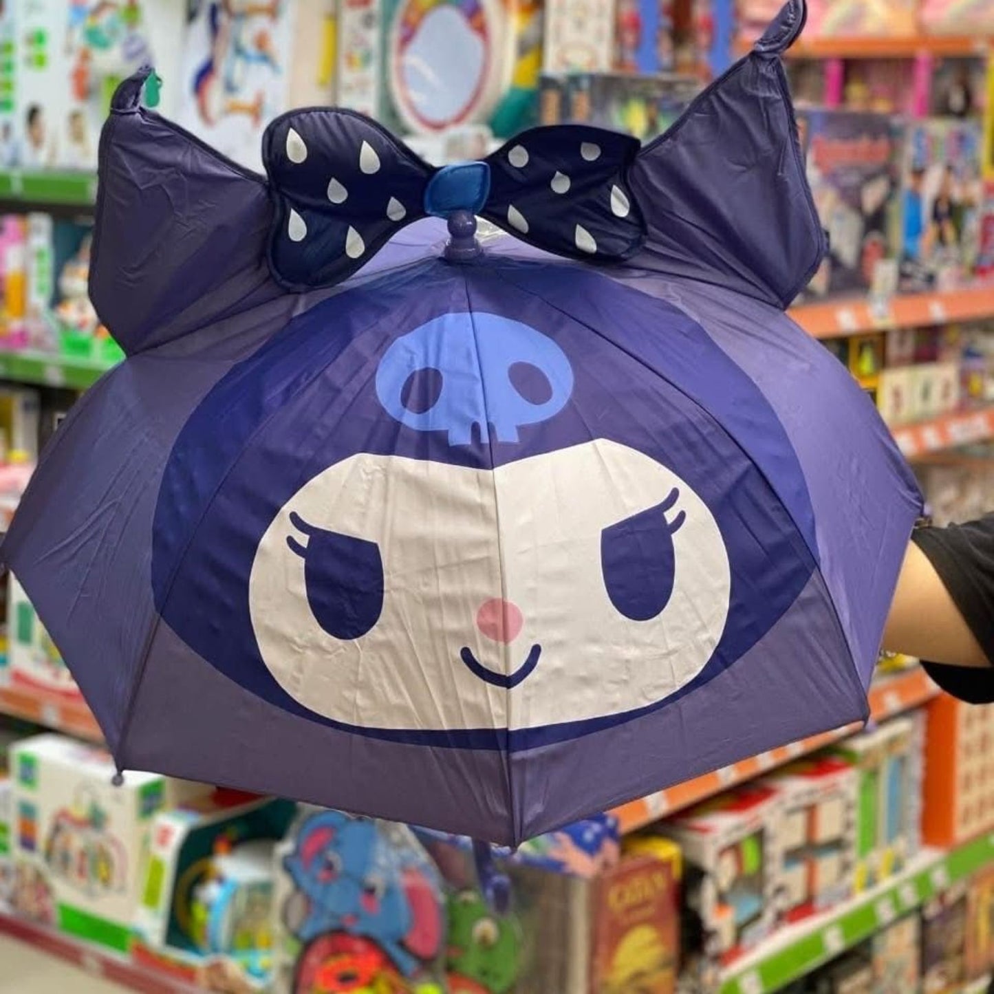 Dark Purple Kuromi Umbrella