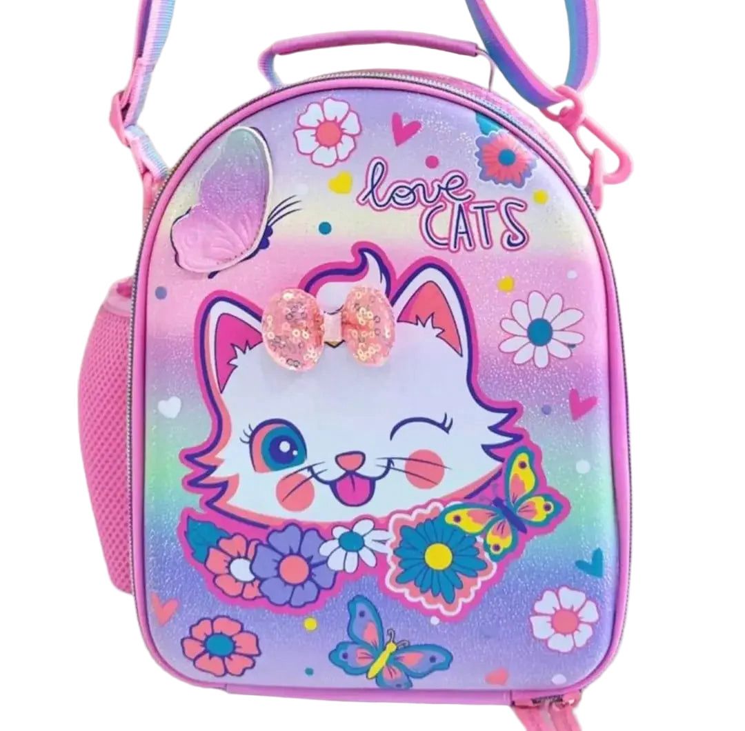 Vest Series Hard Shell Cat Lunch Bag