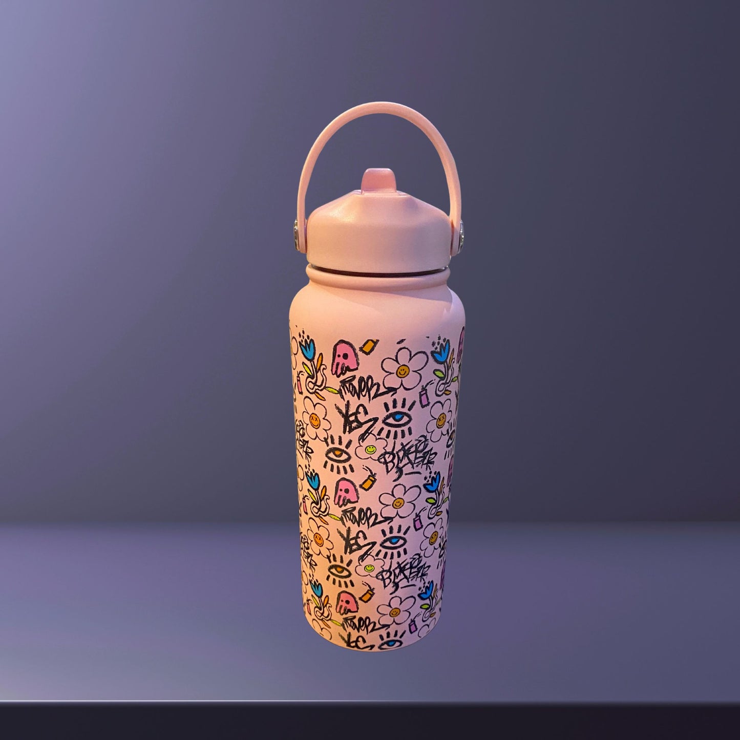 Insulated Printed Flask