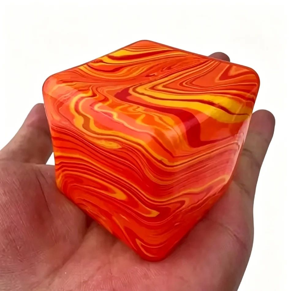 Original needoh Textured cube squishy