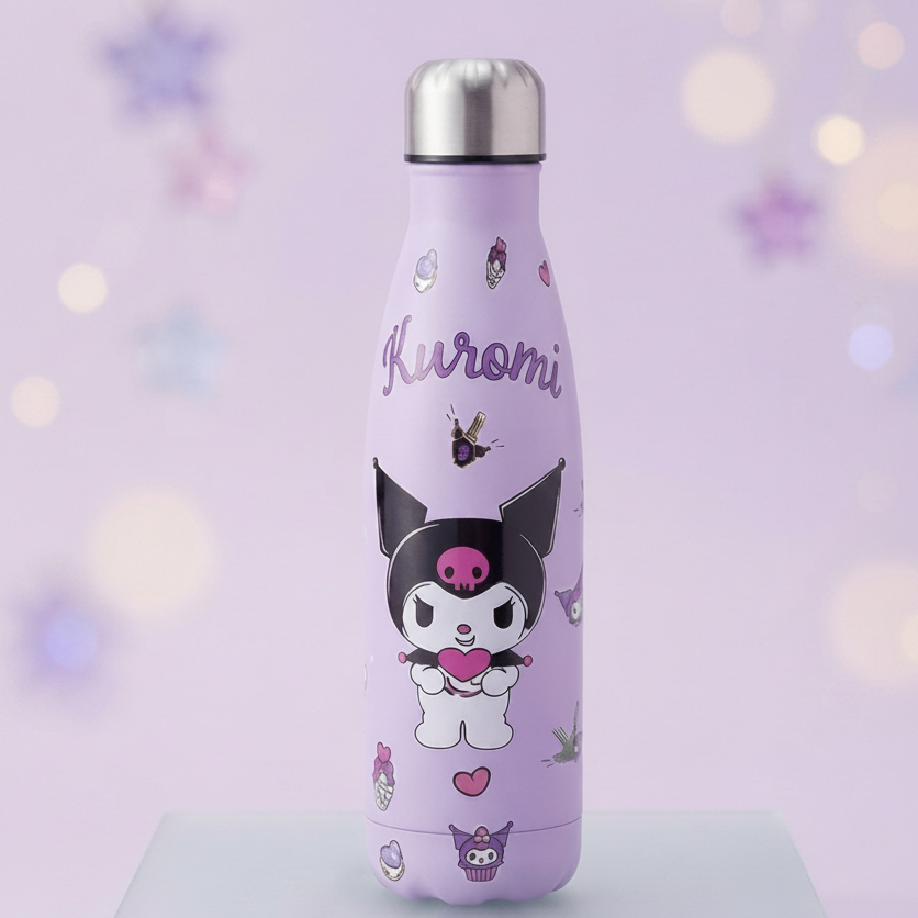 Kuromi Insulated Flask Bottle 550ml