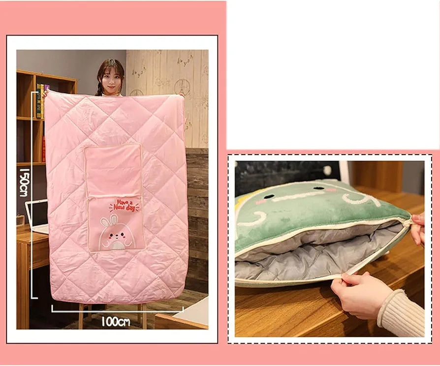 Bunny Cushion + Comforter