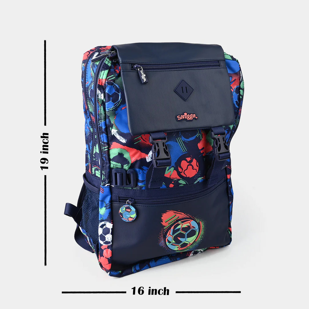 Original 19-inch Blue Ball Theme XL backpack