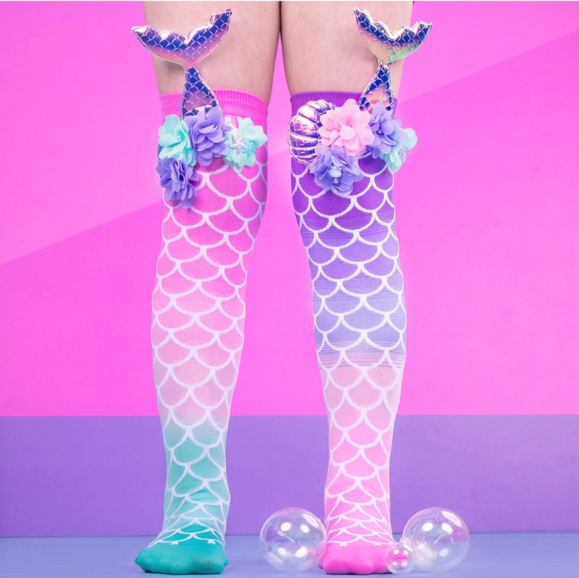 Mermaid 3D Long Socks