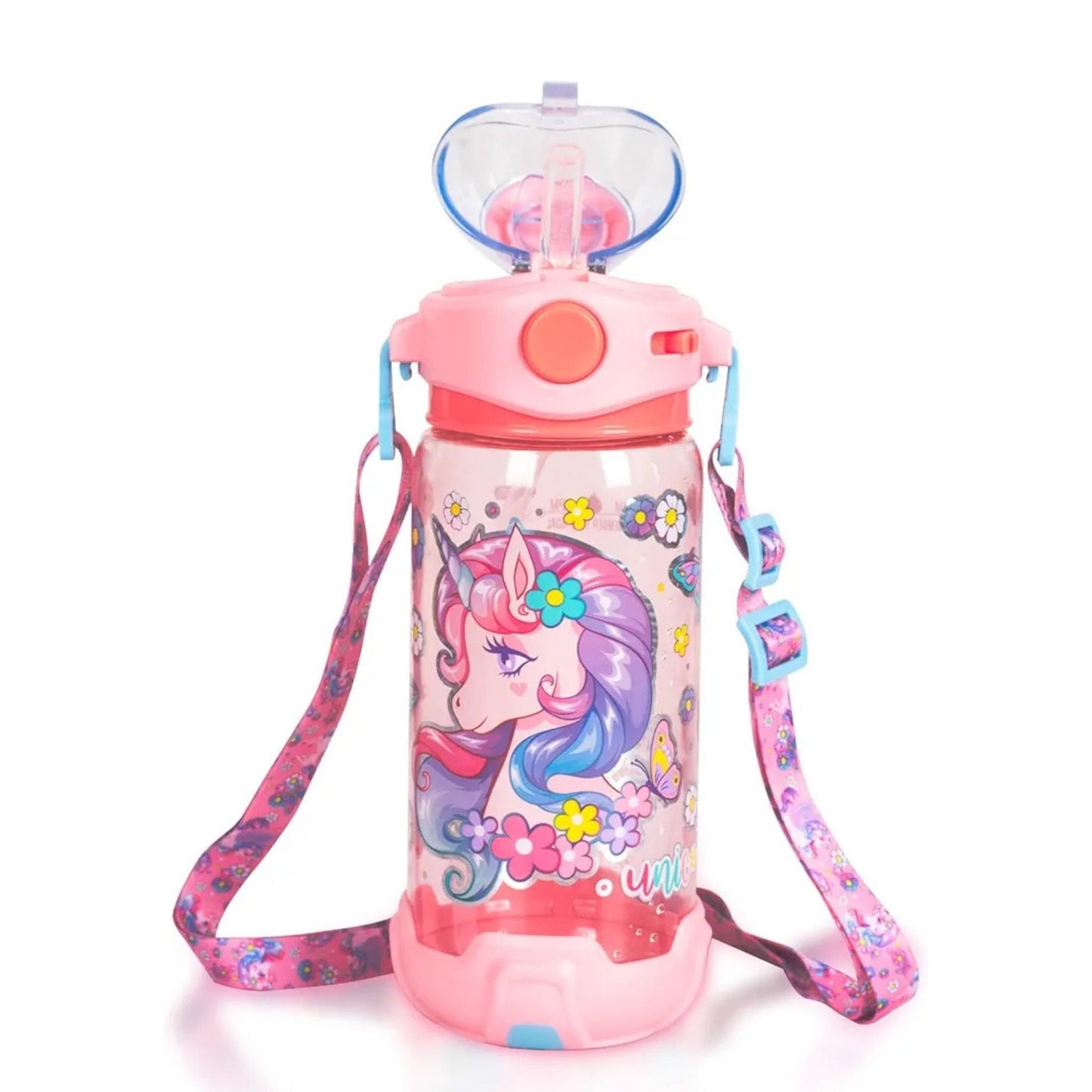 Vest Series Unicorn Rainbow Water Bottle