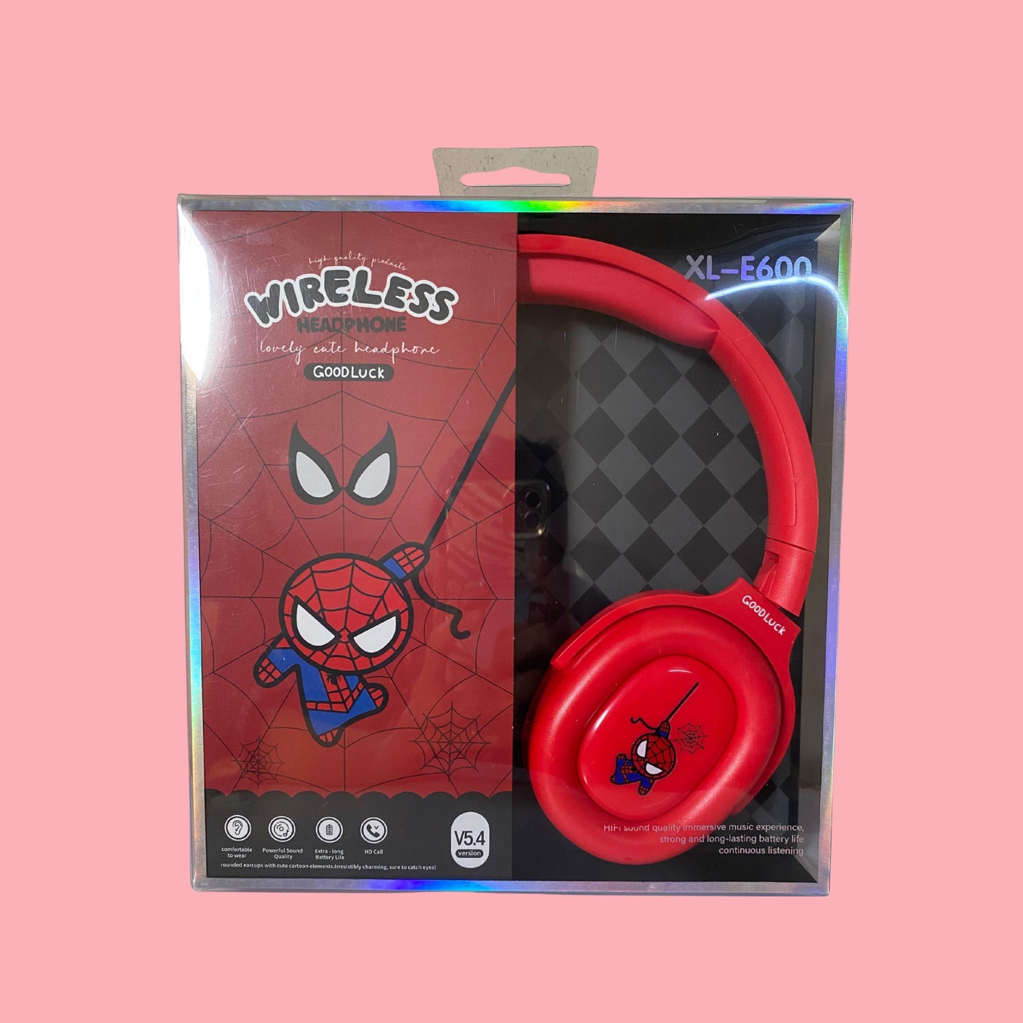 Spider Man Theme Wireless Head Phone