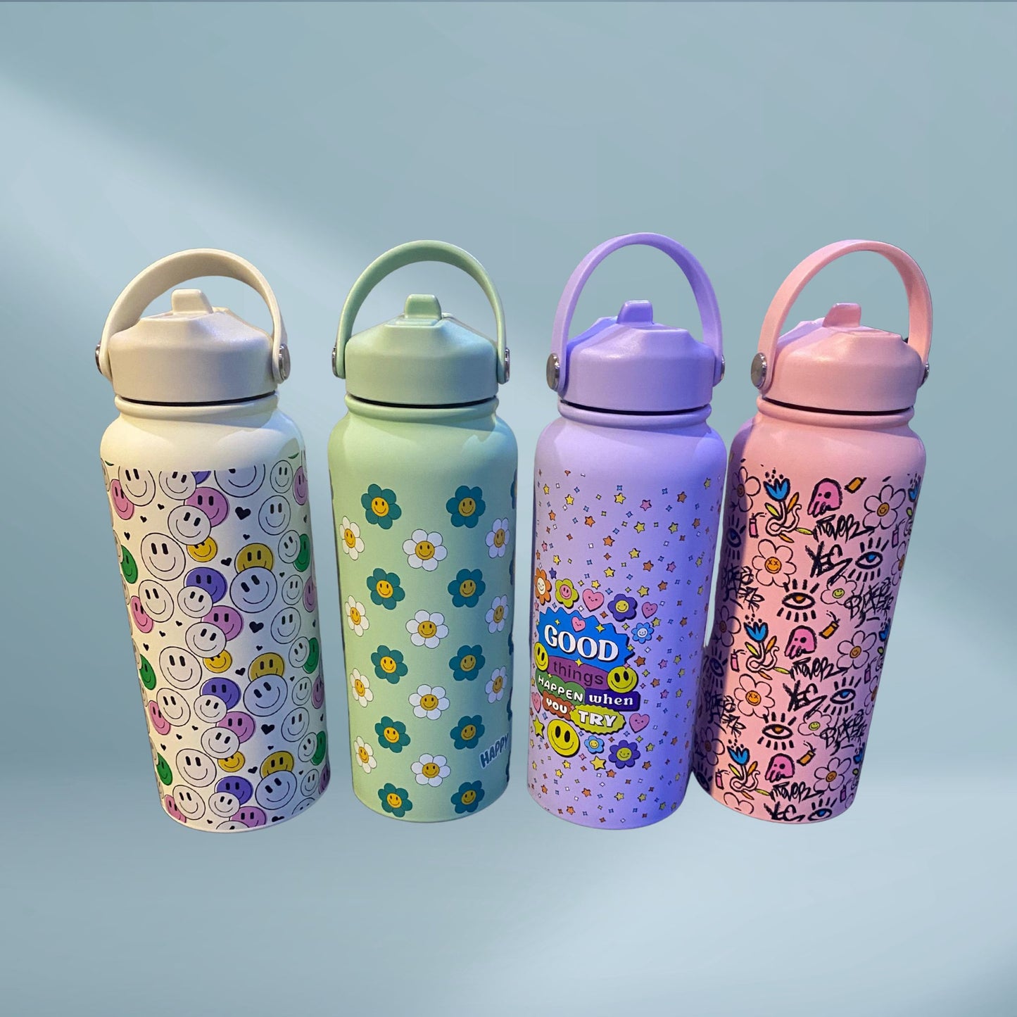 Insulated Printed Flask
