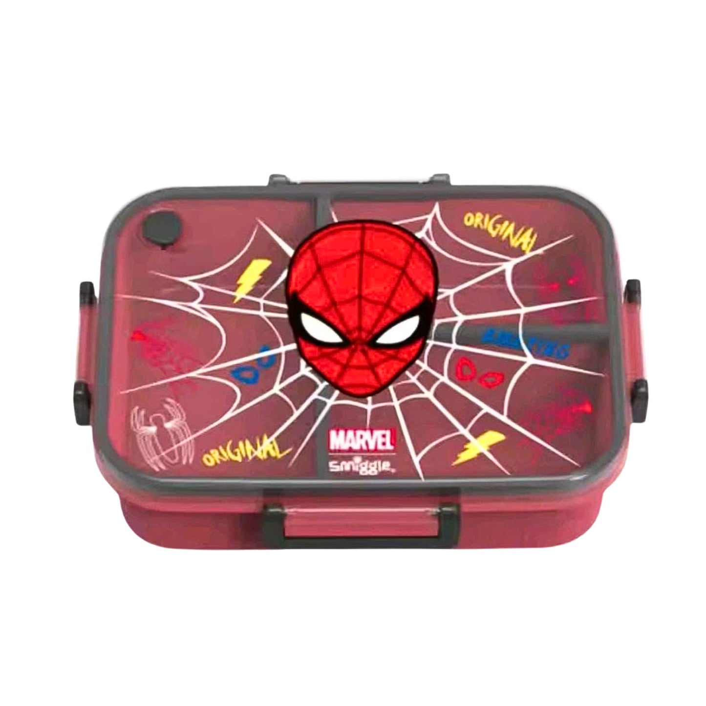 Spider Man Plastic Bento Lunch Box