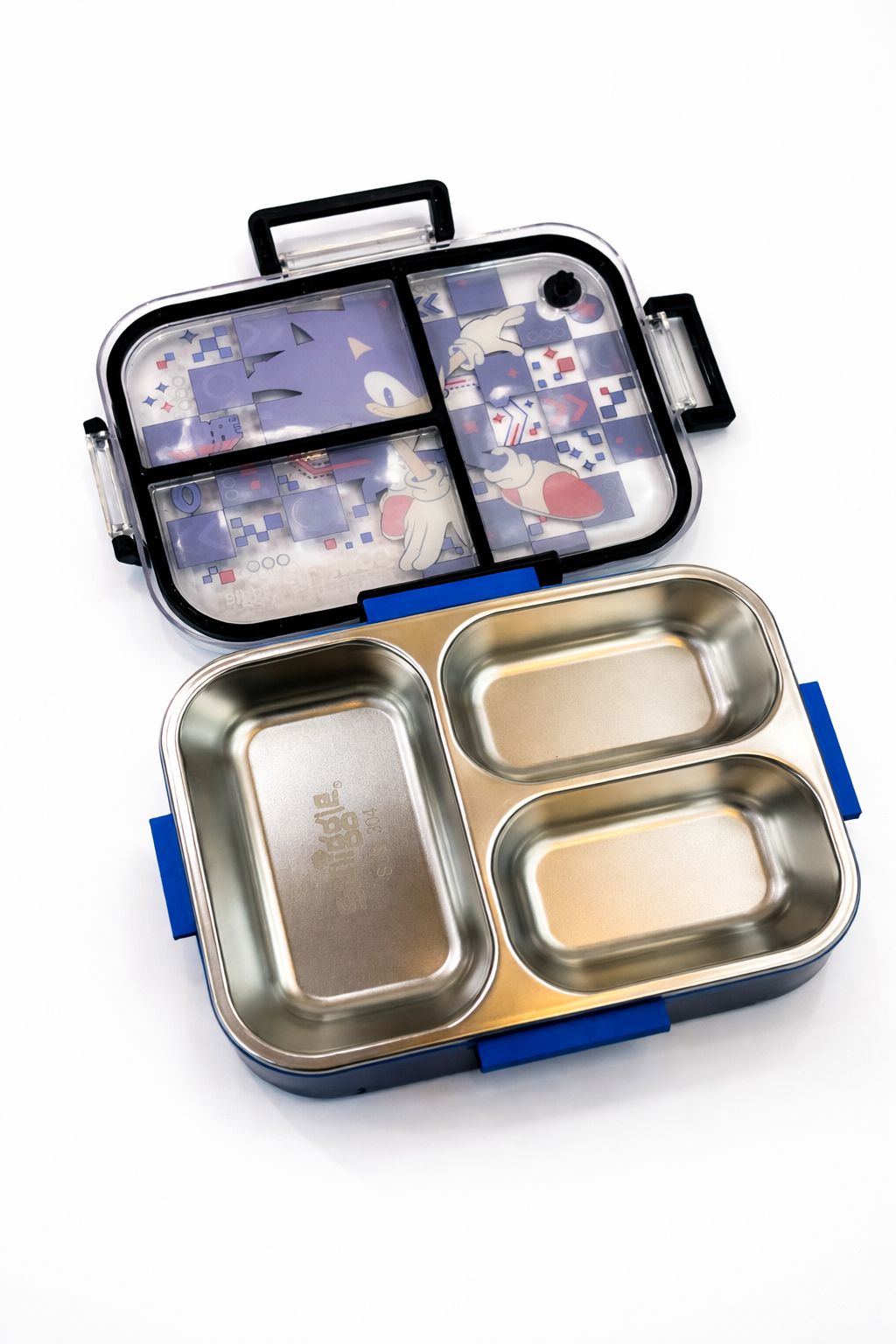 Original Sonic Theme Hot n Cold Lunch Box