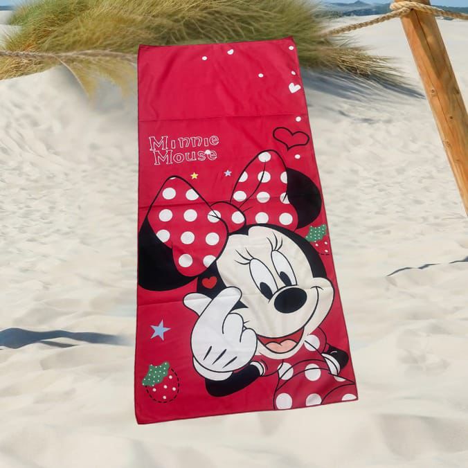 Minnie Mouse Kids Bath Towel