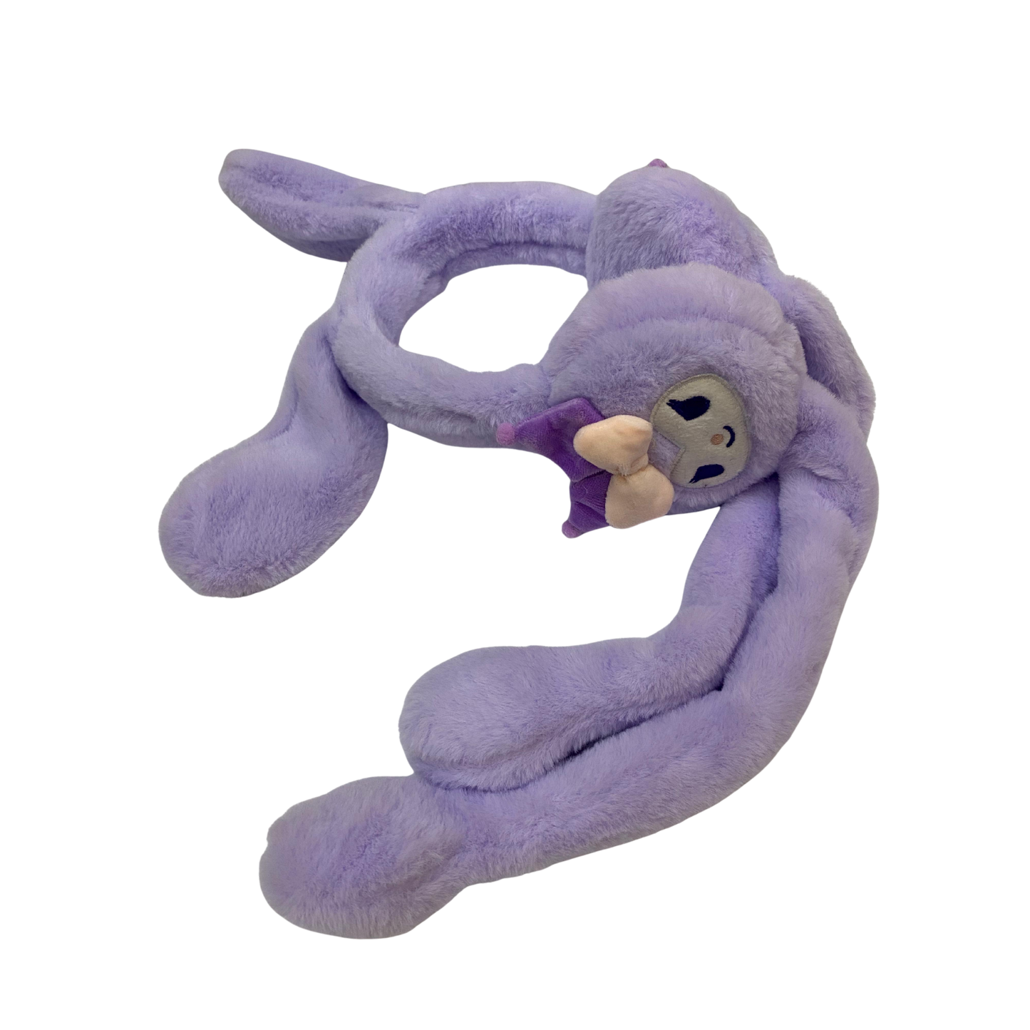 Purple Kuromi Dancing Ear Muffs