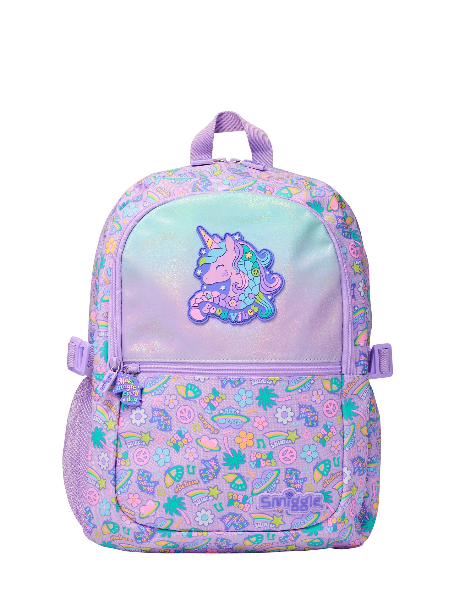Original purple unicorn me theme bag pack