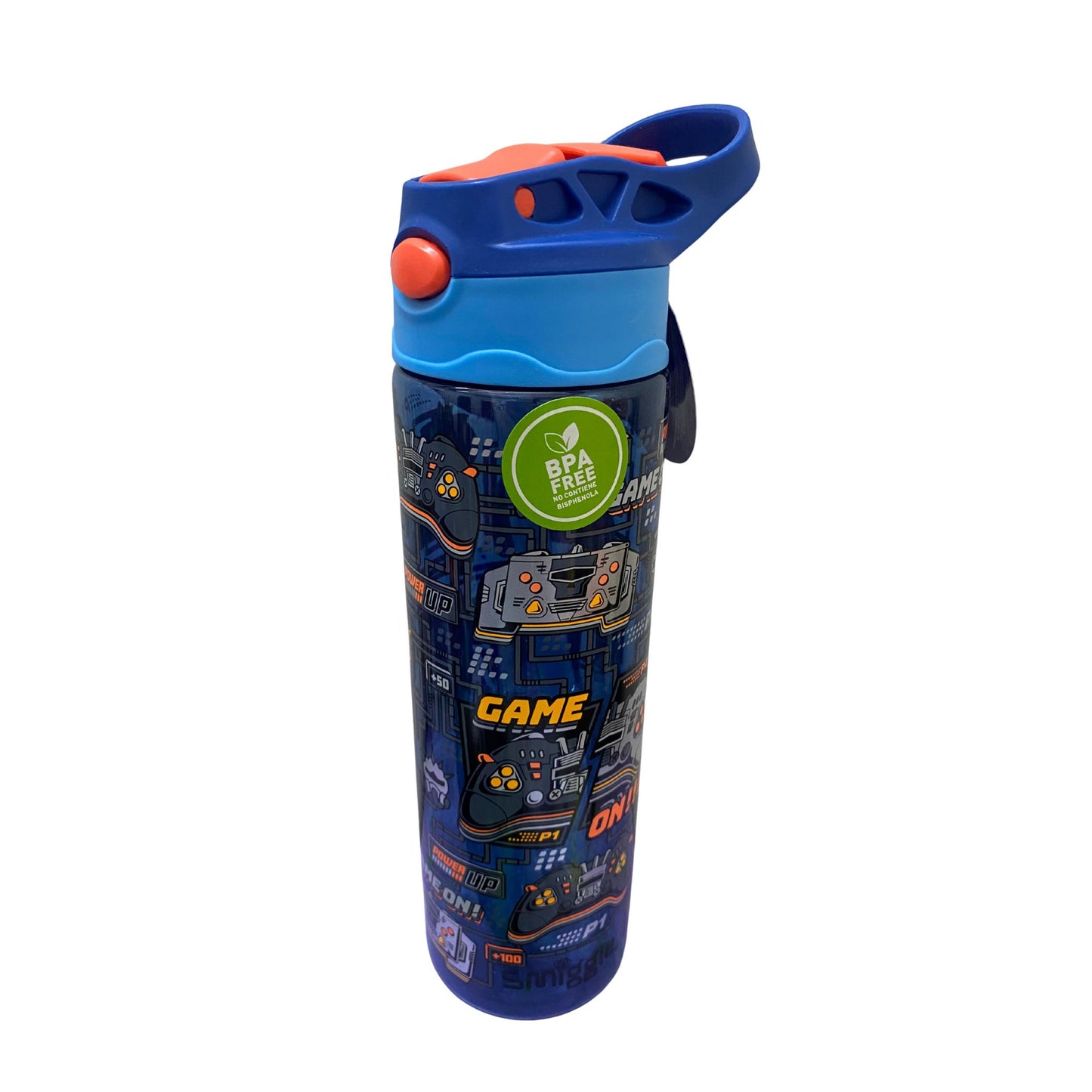 Smiggy Game On Theme Water Bottle