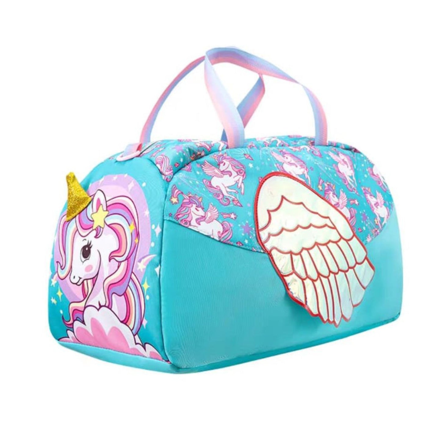 Vest Looks Alike Green Unicron Travel Bag