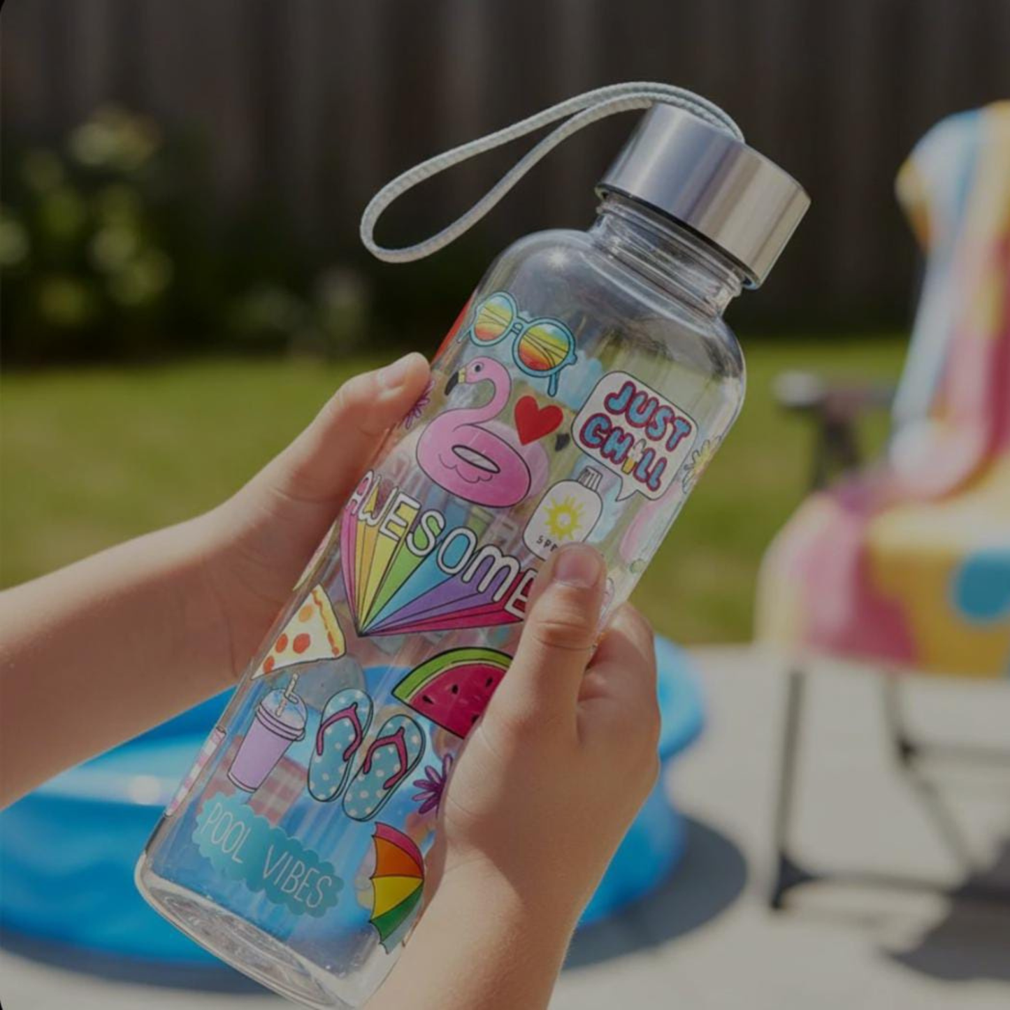Cute Transparent Acrylic Bottles