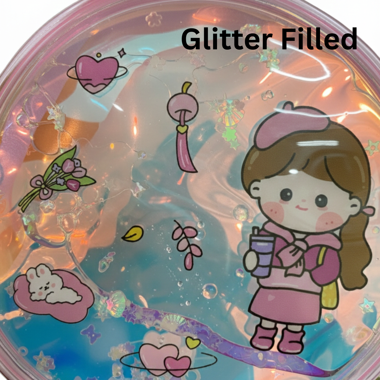 Glitter Filled Holographic Bags