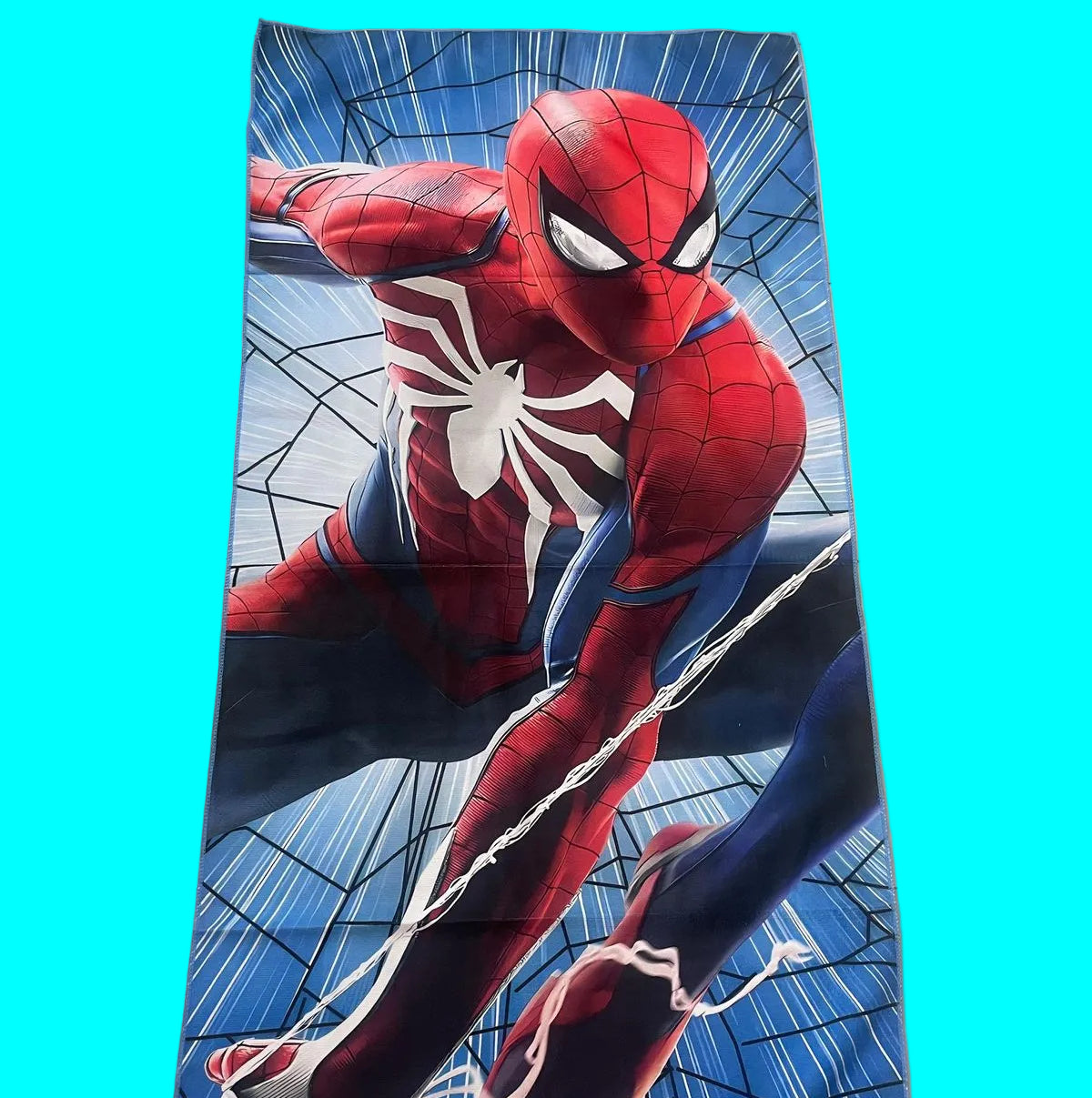 Spider Theme Kids Bath Towel