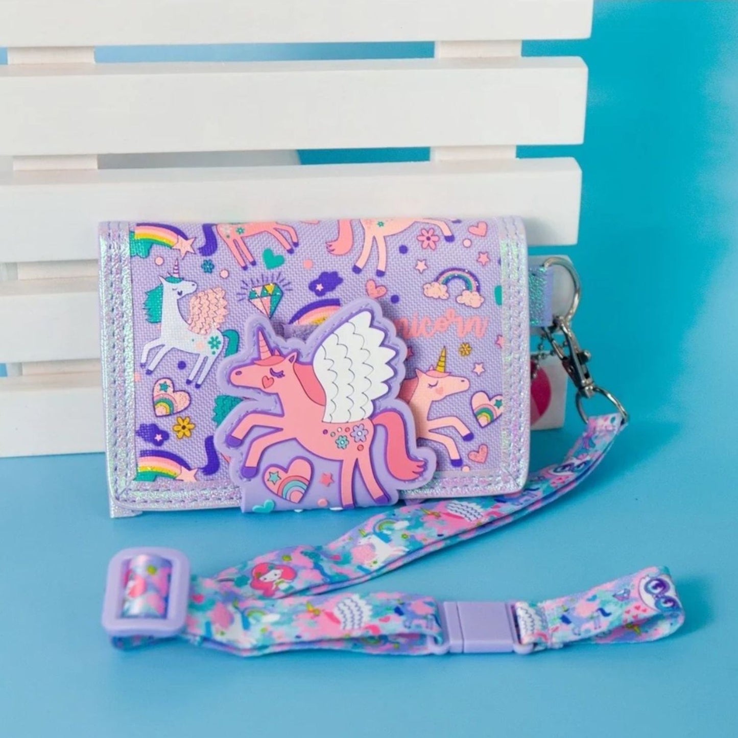 Vest series unicorn theme wallet