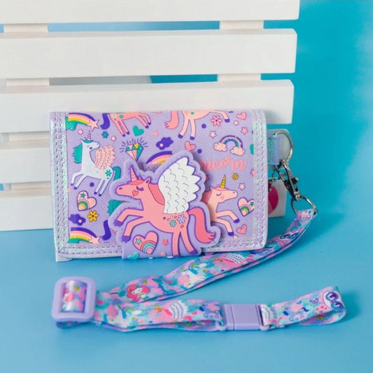 Vest series unicorn theme wallet