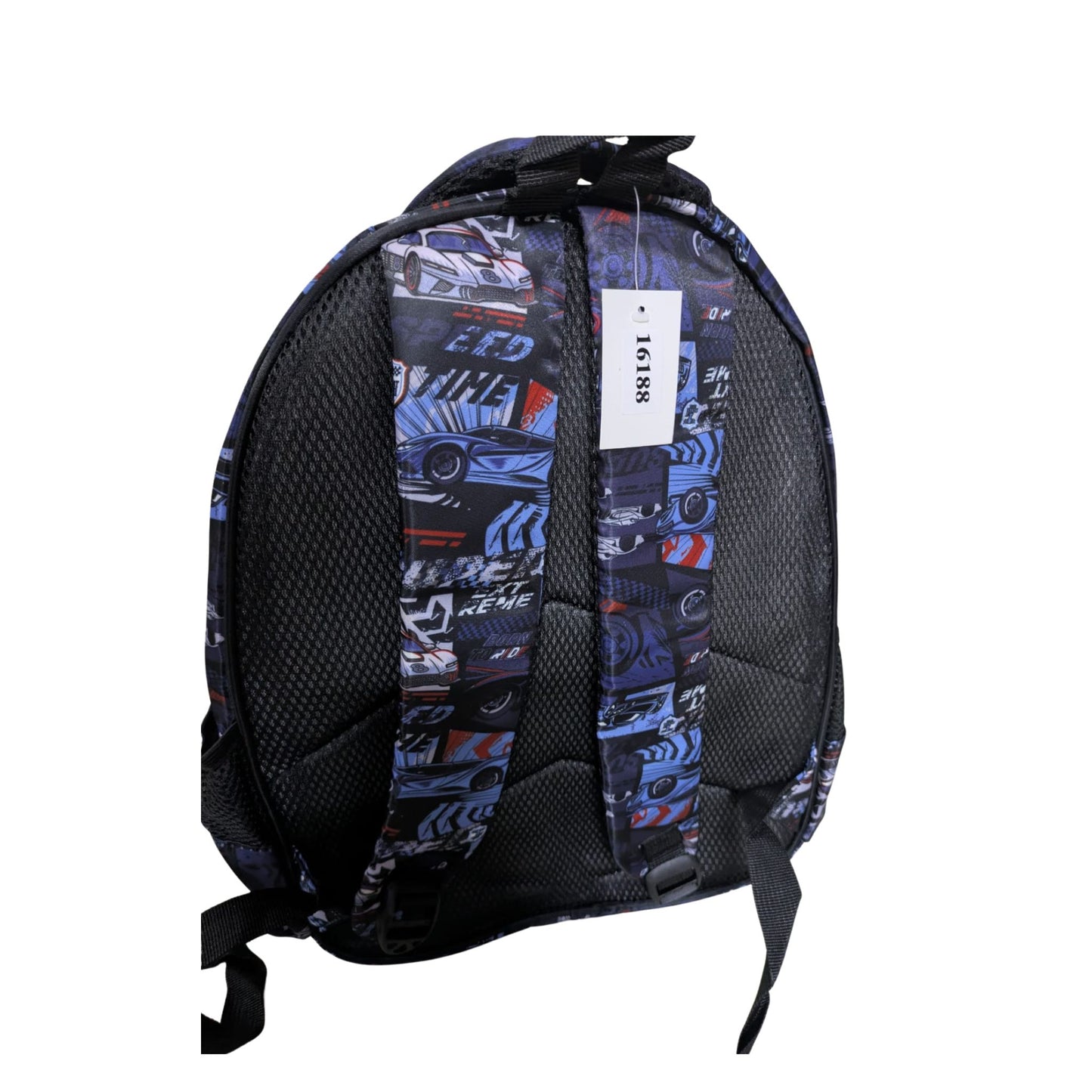 Adorable Black Car School Bag