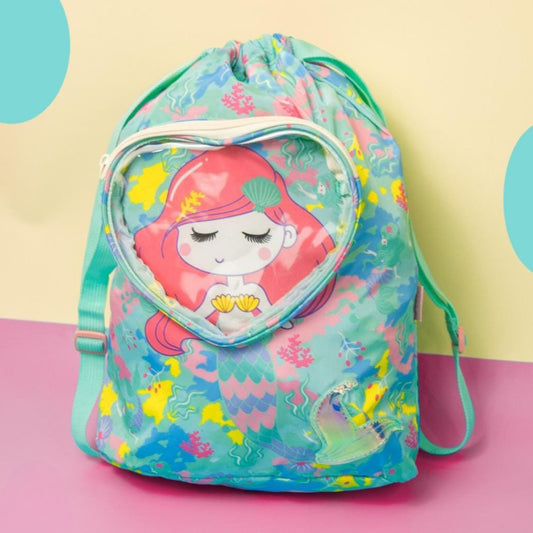 Vest Series Mermaid Theme Swim Bag