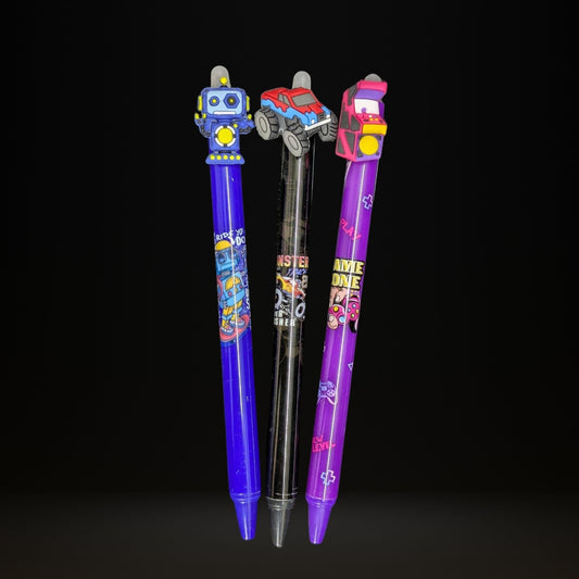 Erasable gel pen for boy (Blue Ink)