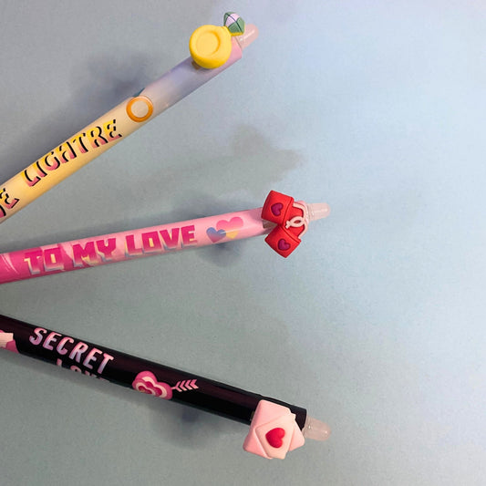 Eraseable gel pen for girls (Blue Ink)