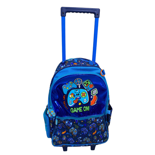Vest Series Game On Theme Trolley Backpack