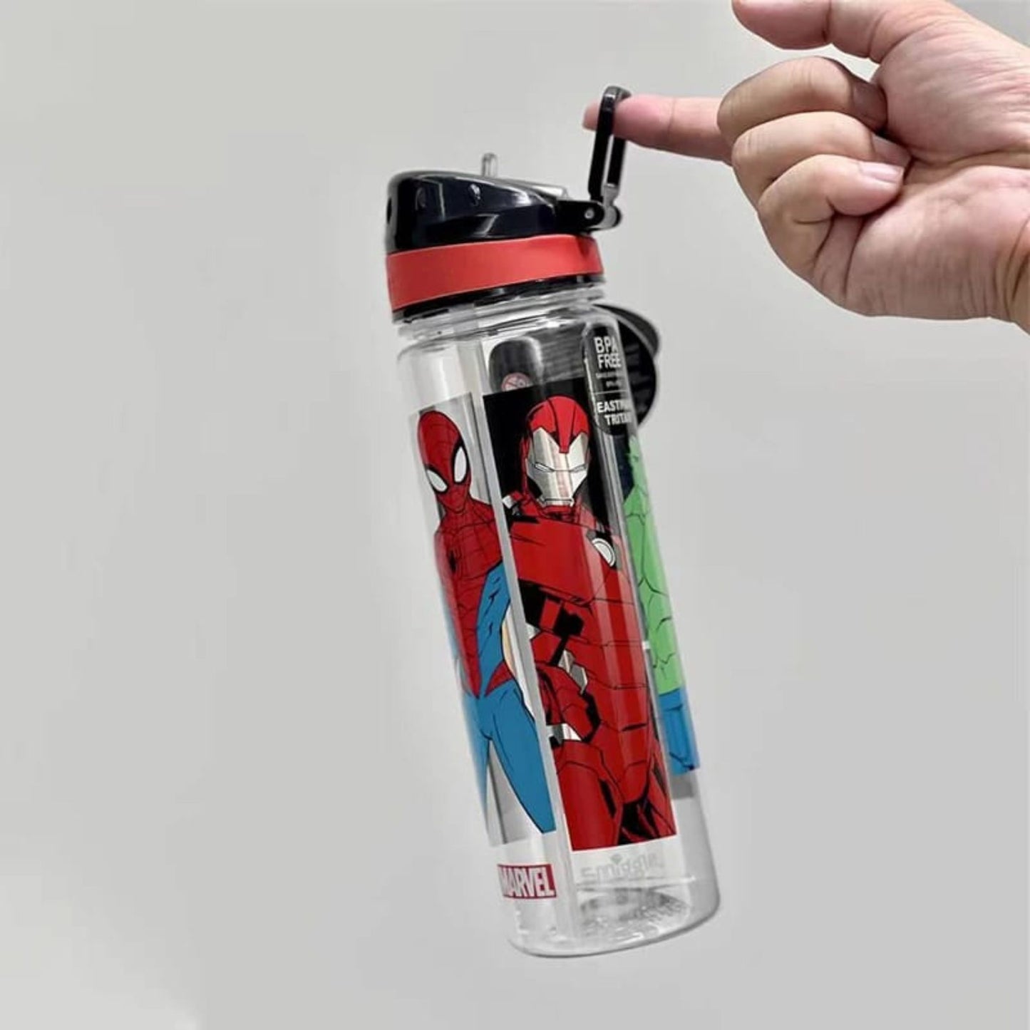 Smiggle look alike Marvels Water Bottle