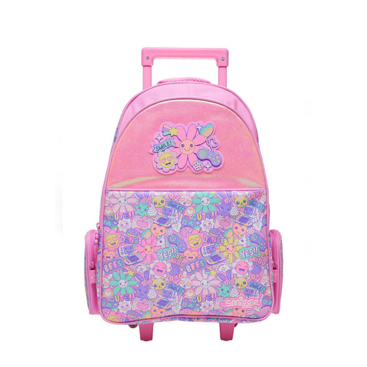 Smiggle Sunflower Trolley Backpack