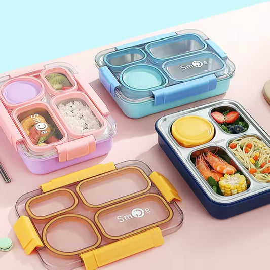 Smile bento lunch box