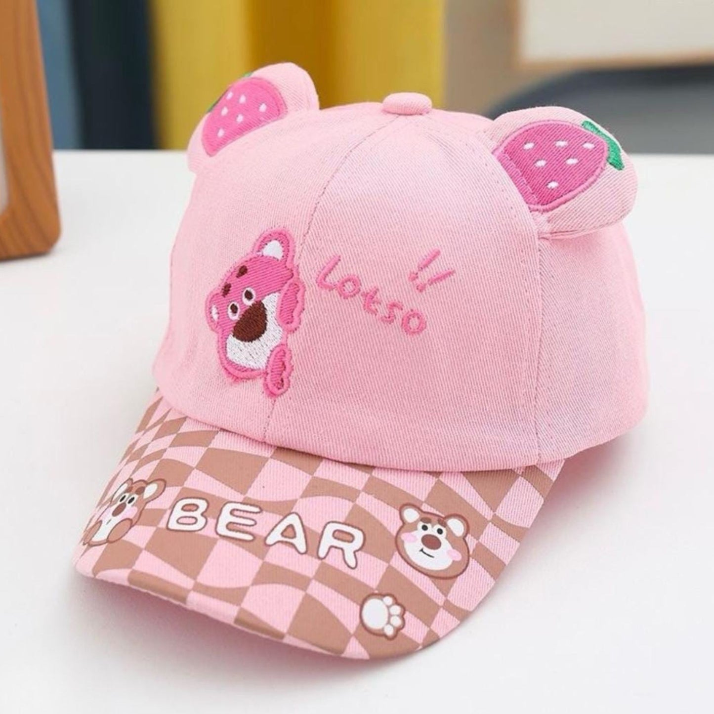 Cute Lotso Masha Bear Caps