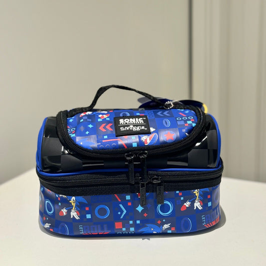 Smiggle Sonic theme lunch bag