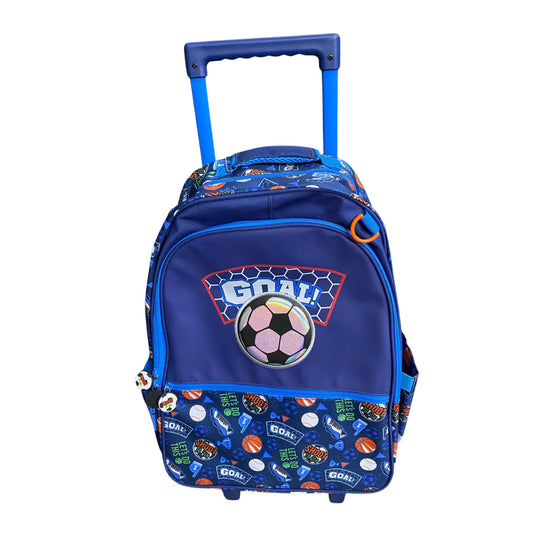 Vest series Football Theme Trolley Backpack