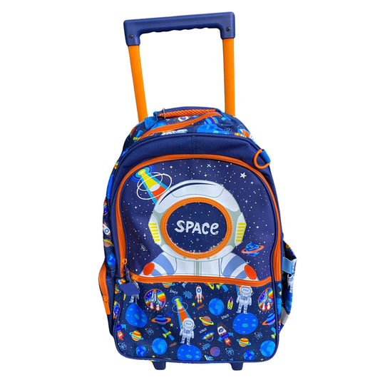 Vest series Space Theme Trolley Backpack