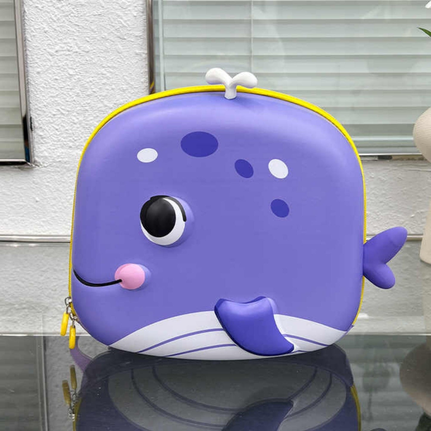 Cute fish hard shell backpacks