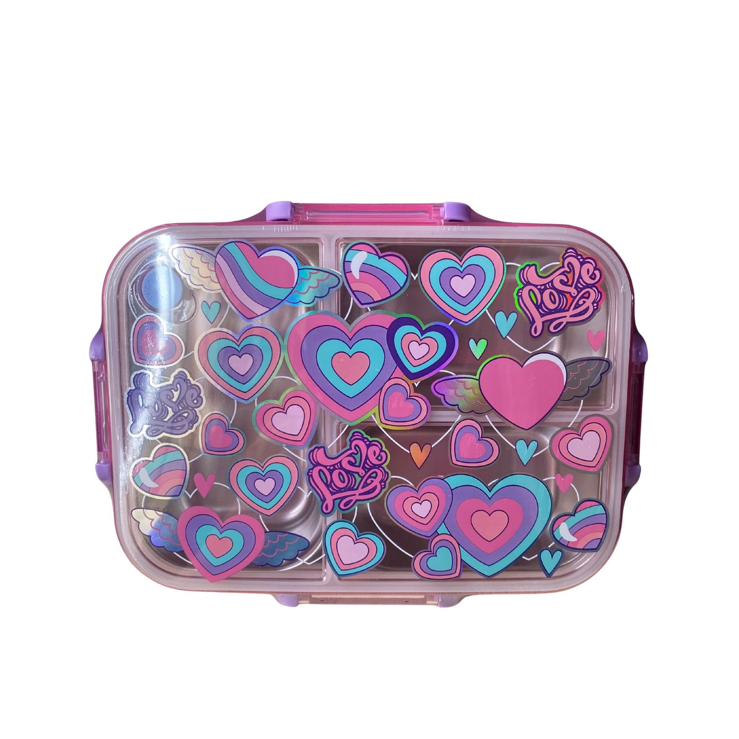 Vest Series Heart Theme Lunch Box