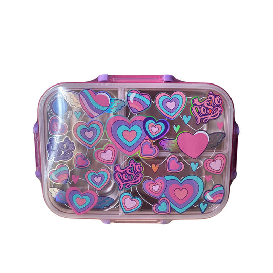 Vest Series Heart Theme Lunch Box