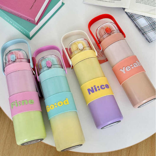 Cute pastel insulated bottles