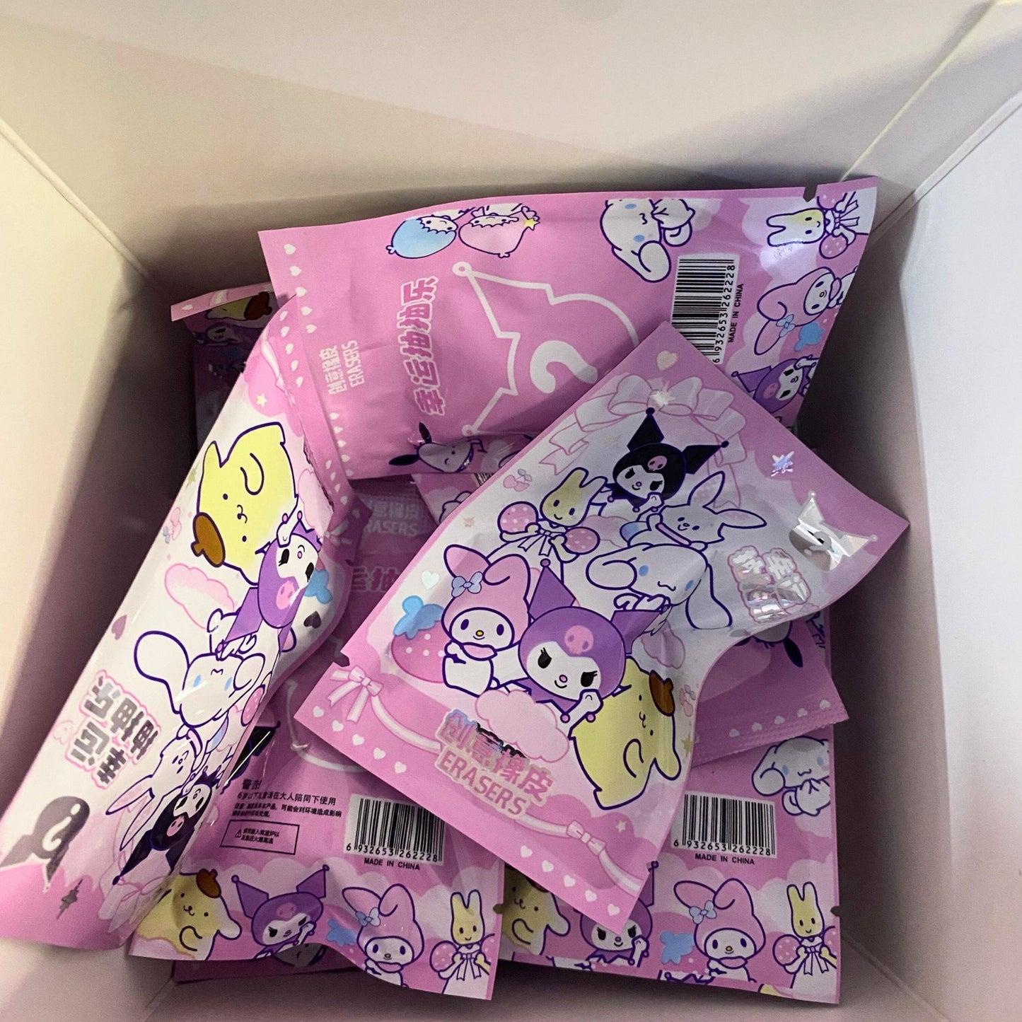 Sanrio surprise eraser
